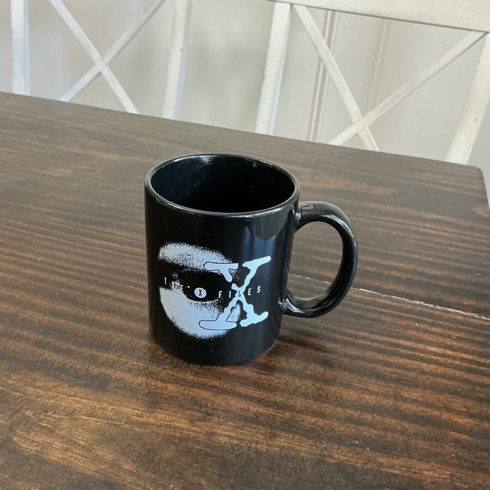 The X-Files The Truth Is Out There Black Ceramic Coffee Mug Silver Buffalo
